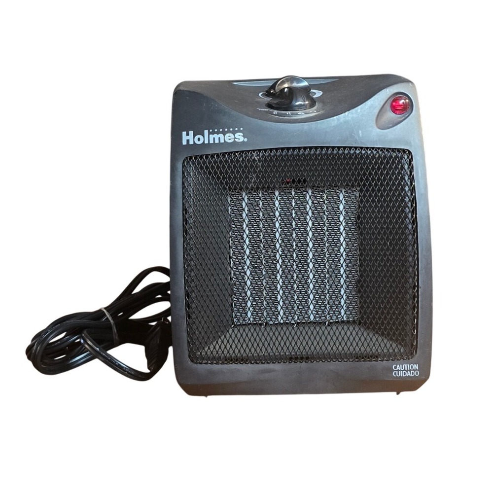 Holmes HCH4051 Portable Ceramic Space Heater 1500W Black Adjustable Thermostat